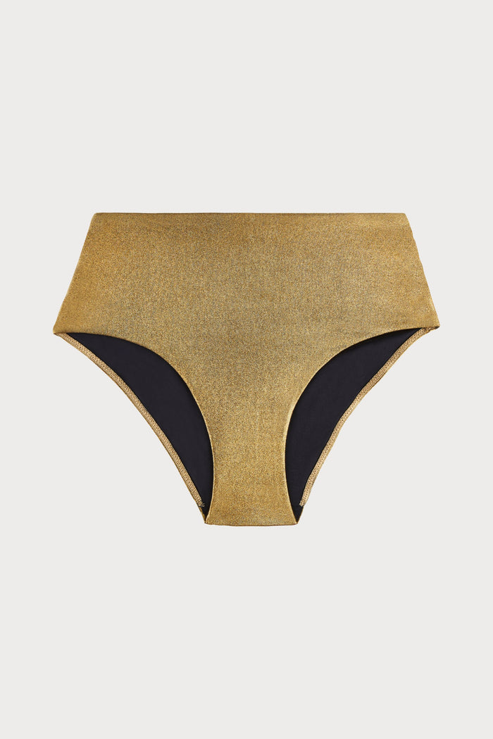 Sunlight Glow High Waist Bikini Bottom