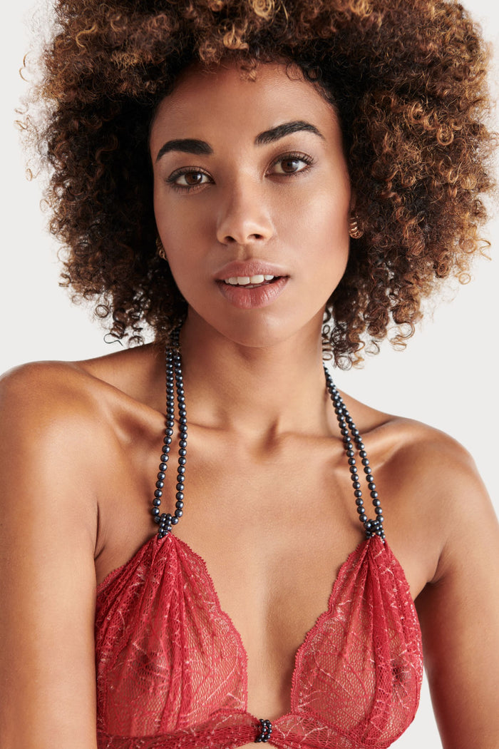 Bracli Sydney Dark Pearl Bra Red