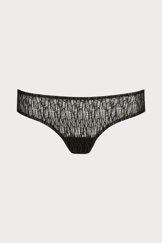 Sarda Tabei Black Thong - Naughty Knickers