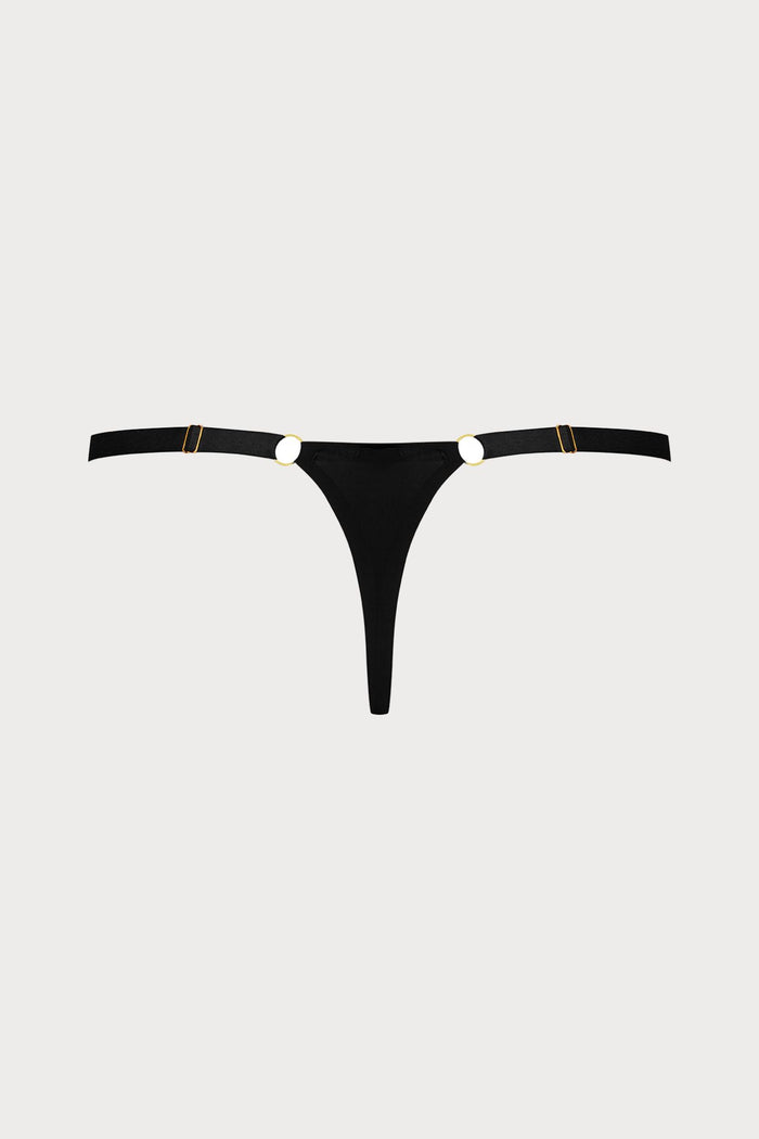 Tapage Nocturne Black Mini Thong