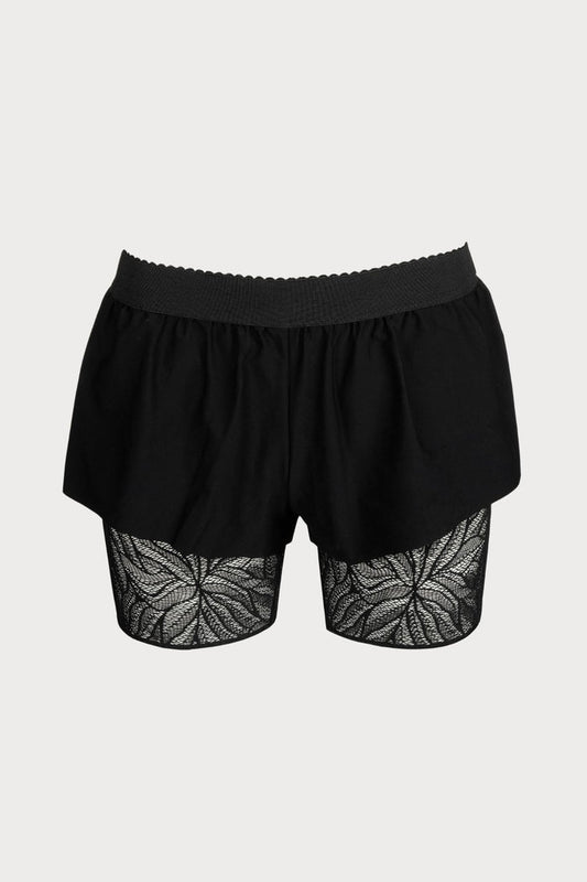 Sarda Tomorrowland x Sarda Greta Biker Shorts in Black - Naughty Knickers