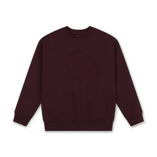 top l/s academy club sweatshirt - fig