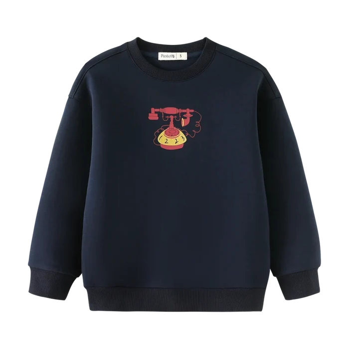 top l/s icon sweatshirt - navy