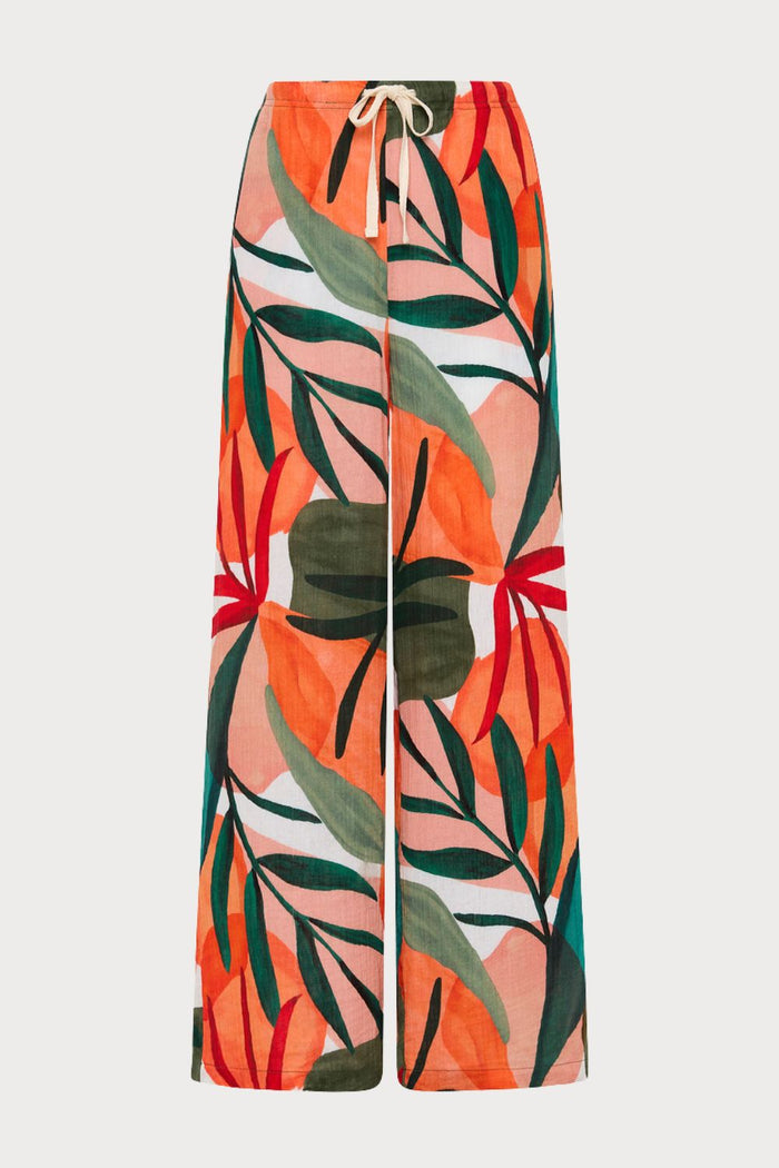 Tropaluxe Khaki Cotton Beach Pants