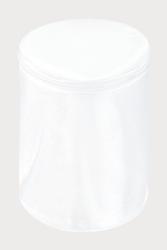 Maison Close White Round Mesh Lingerie Wash Bag - Naughty Knickers
