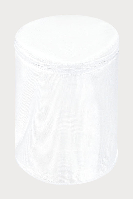 Maison Close White Round Mesh Lingerie Wash Bag - Naughty Knickers