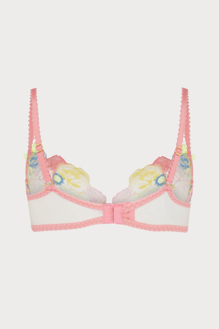Agent Provocateur Zuri Plunge Underwired Bra Multi/Sand